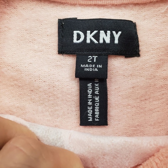 Pink My DKNY sequence sweater - Picture 4 of 5